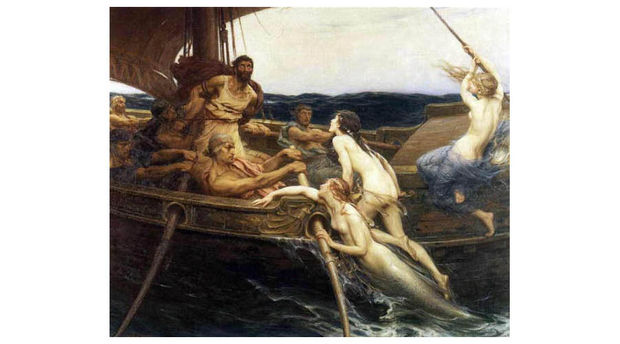 1909 Draper Herbert James Ulysses and the Sirens