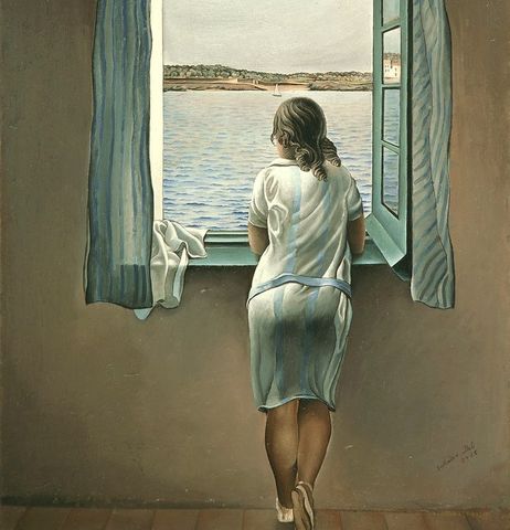 dali woman-at-window